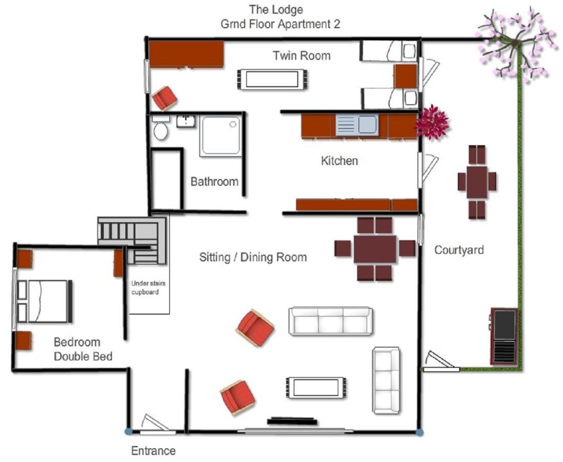 Old School Apartment 2 Ground Floor Bury St. Edmunds Esterno foto